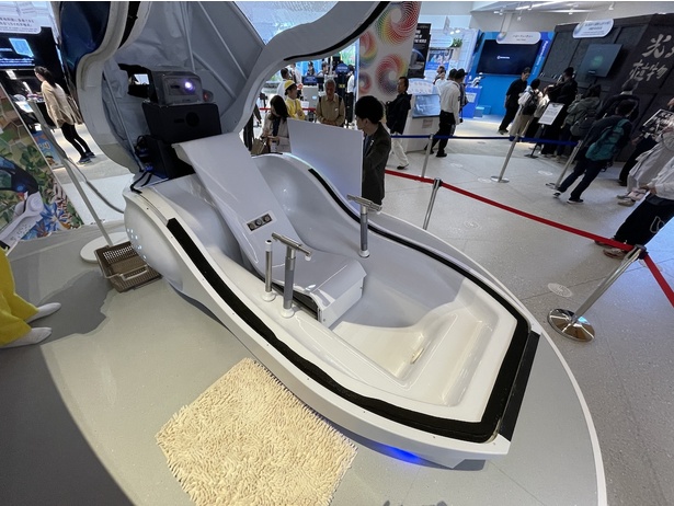 身体も心も自動で洗われる、未来の入浴。「EXPO 2025 大阪・関西万博