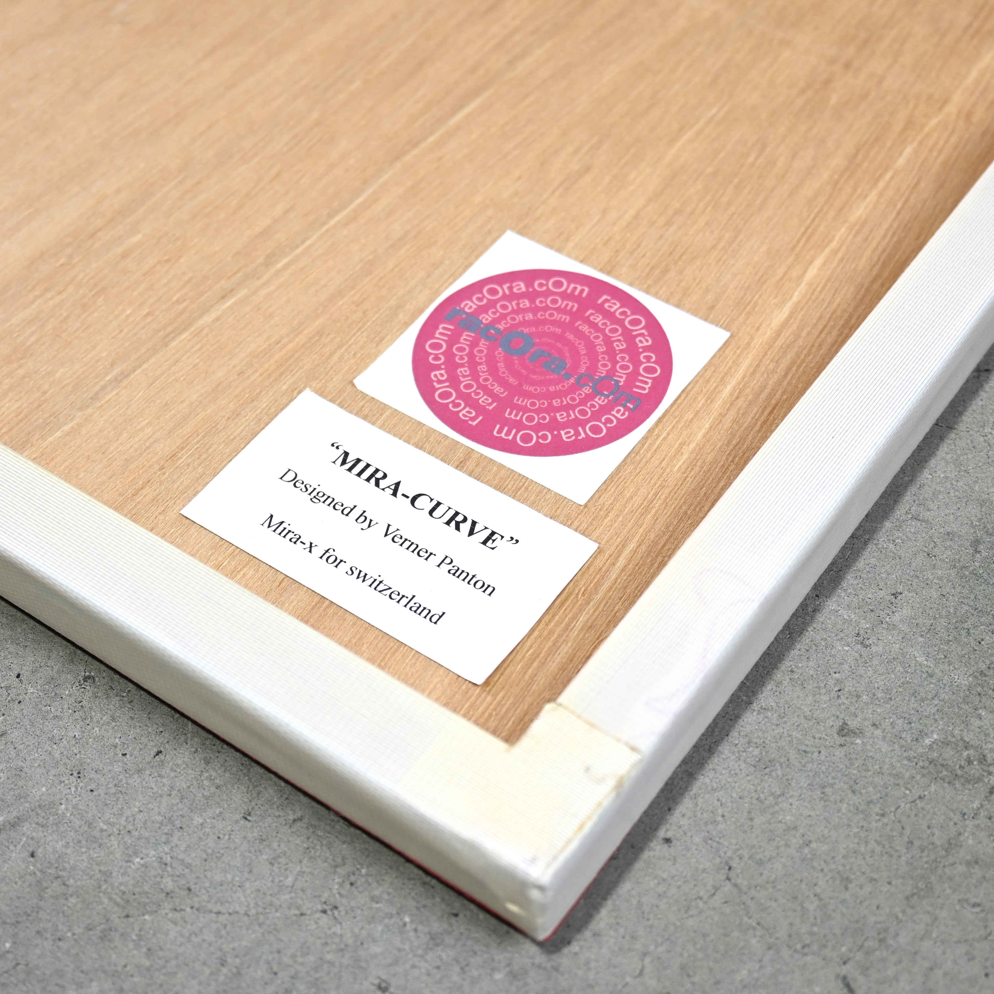 Verner Panton CURVE Mira-x Art panel Vintage fabric Scandinavian