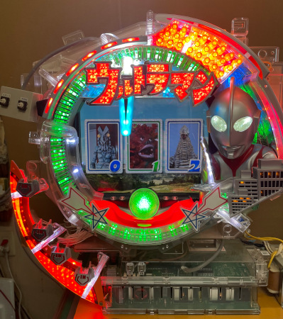 売り切れました］委託販売【卓上パチンコ 】CRぱちんこウルトラマン