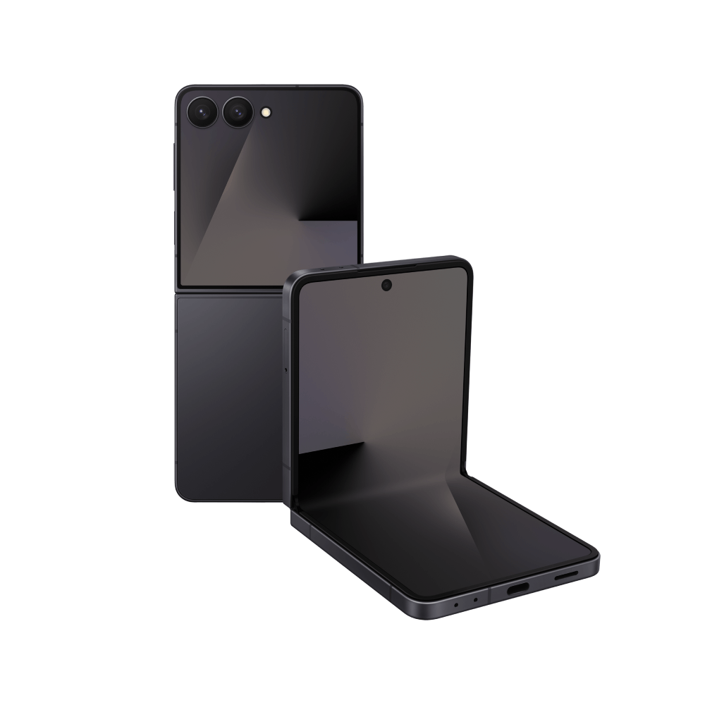 Samsung Galaxy Z Flip7, Al Phone, Jetblack,50MP Camera for Selfie