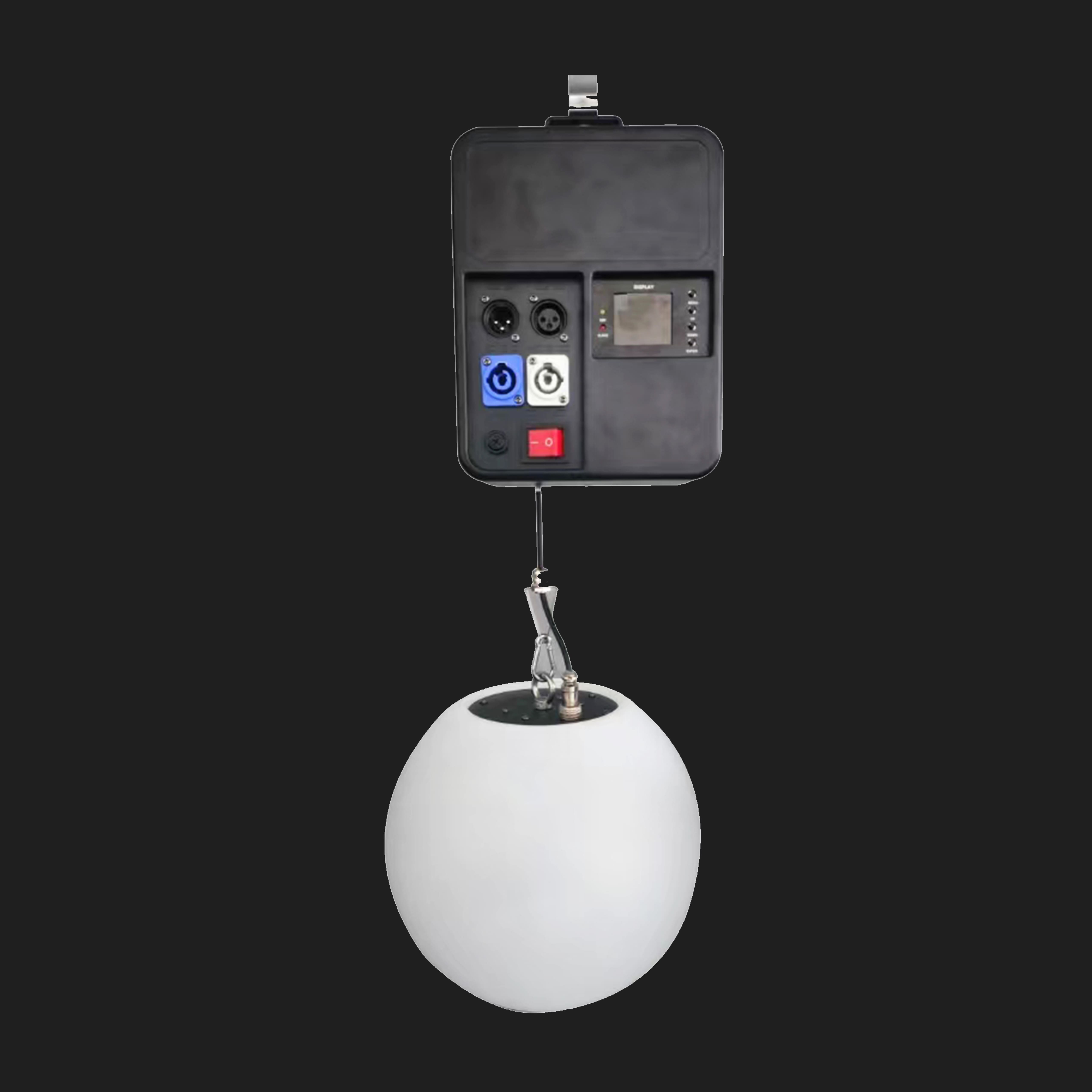 High Duty DMX Winch Led Kinetic Ball nightclub lights rgb led lifting