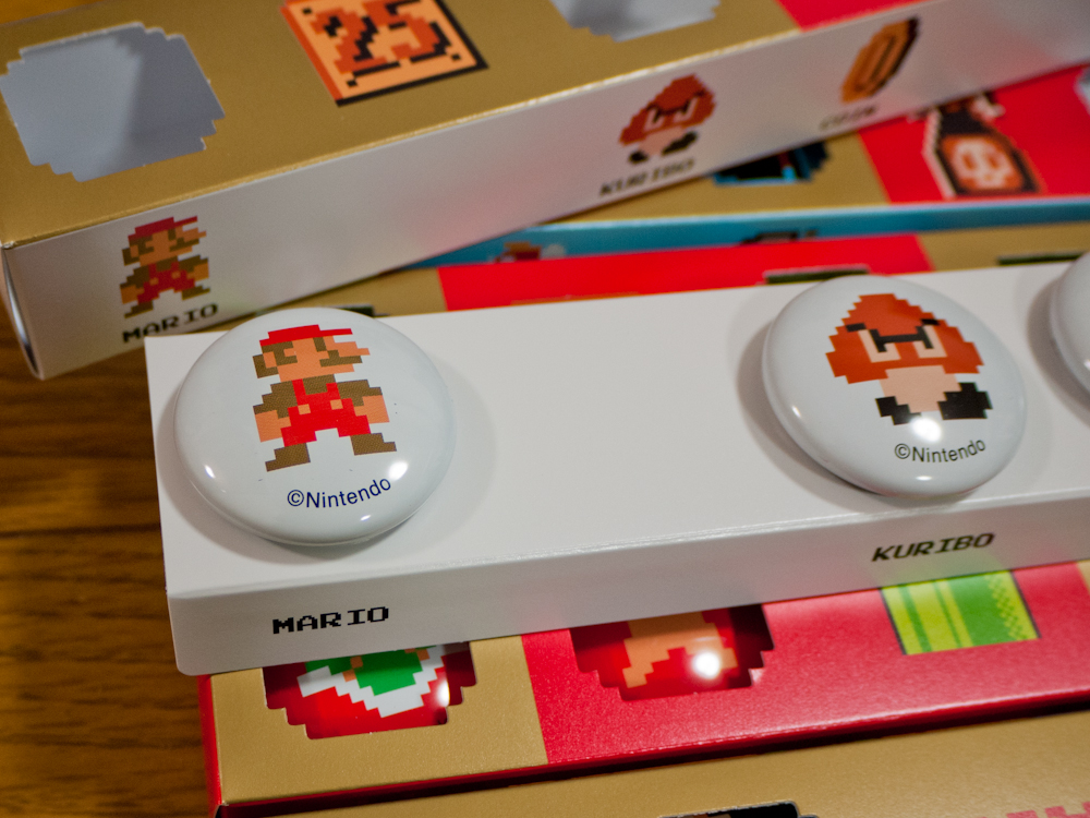 クラブニンテンドー特典バッジセットのパッケージデザインが素晴らしい