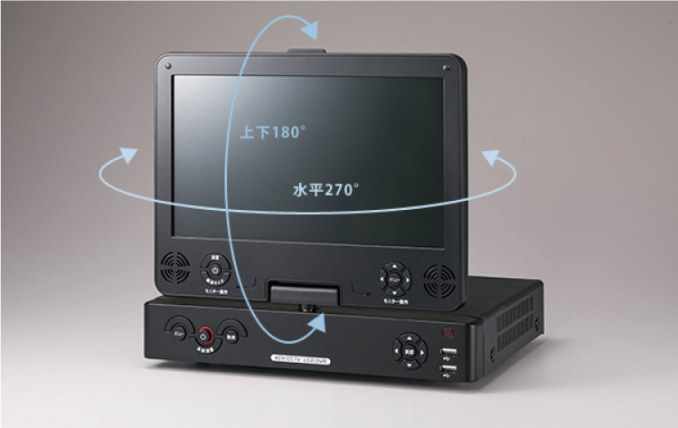 AHD防犯カメラモニター付きレコーダーセット発売中です！ | NSK