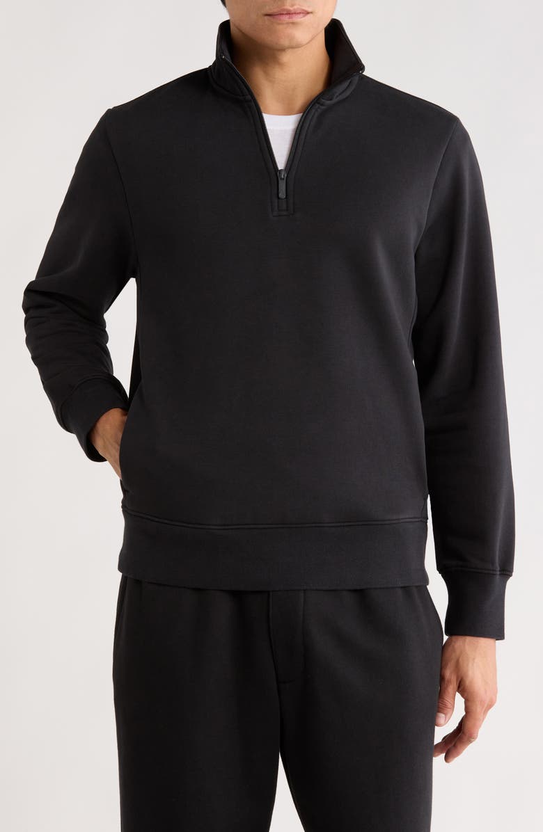 Zella Vital Fleece Quarter Zip Pullover | Nordstrom