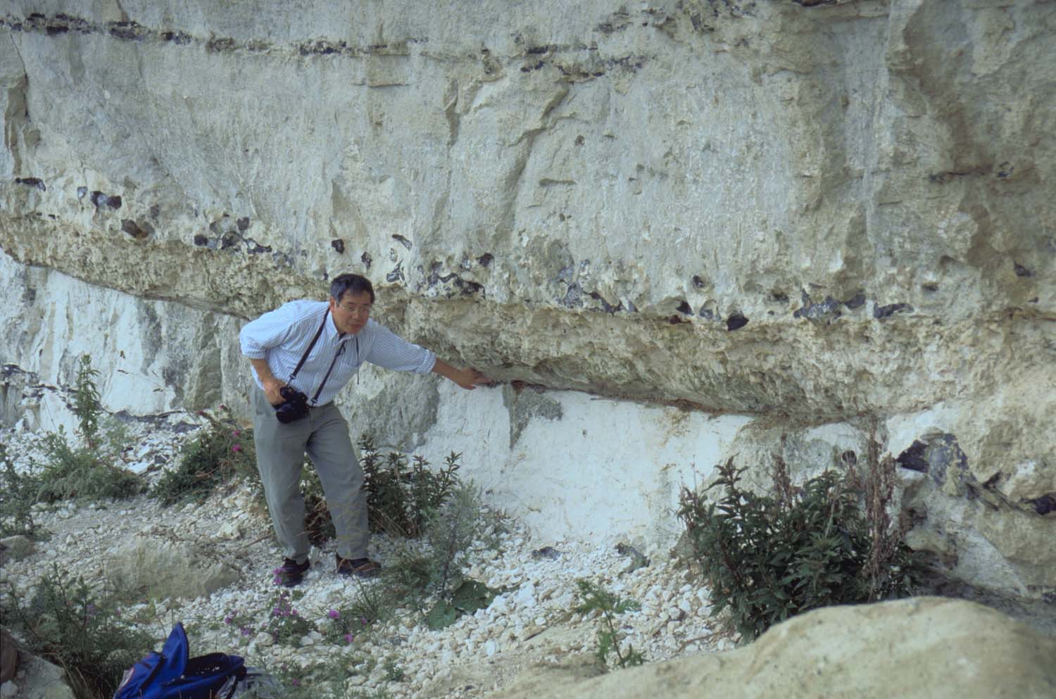 K/T境界層がある露頭
