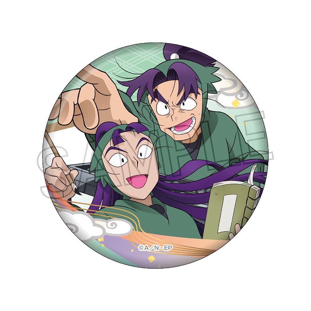 忍たま乱太郎 缶バッジ いろはの段 潮江＆立花 | NHK キャラクター