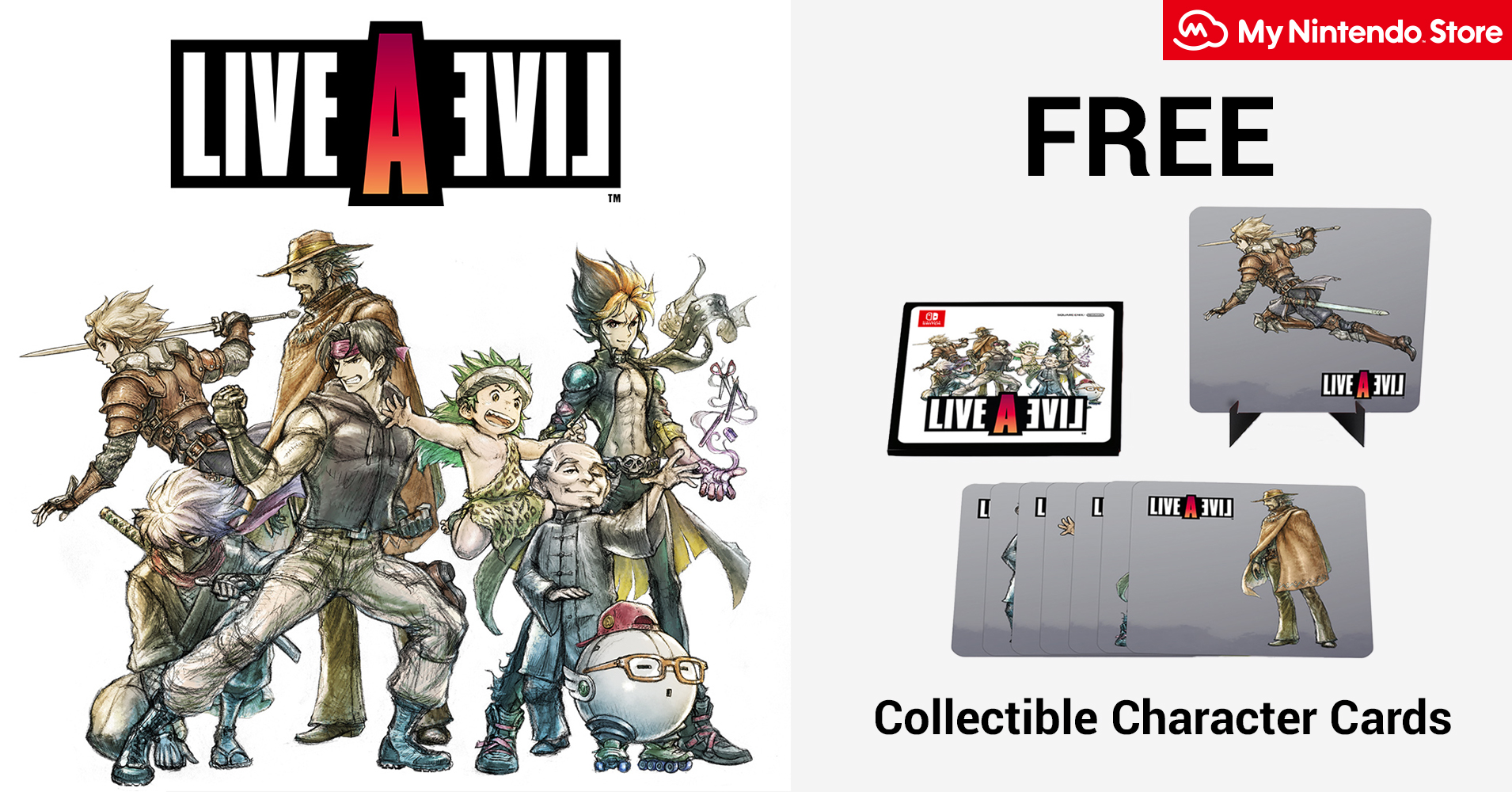 Switch版『ライブアライブ』の海外特典が発表！ | Nintendo Switch