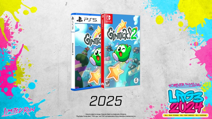 Gimmick 2 announced for Switch
