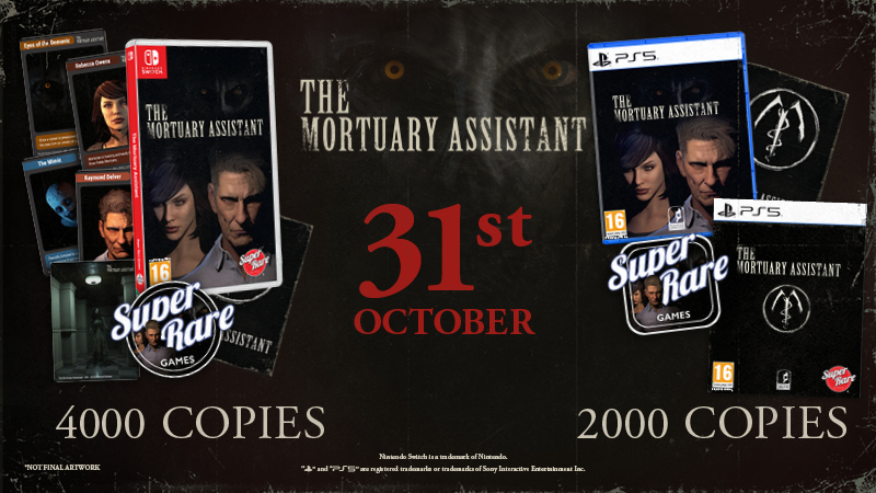 The Mortuary Assistant physical release in the works