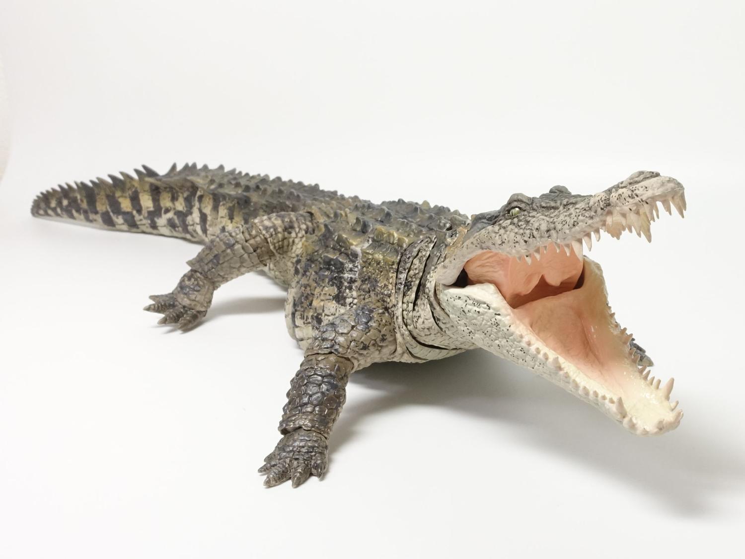 バンダイ いきもの大図鑑アルティメット ナイルワニ（ライトカラー）