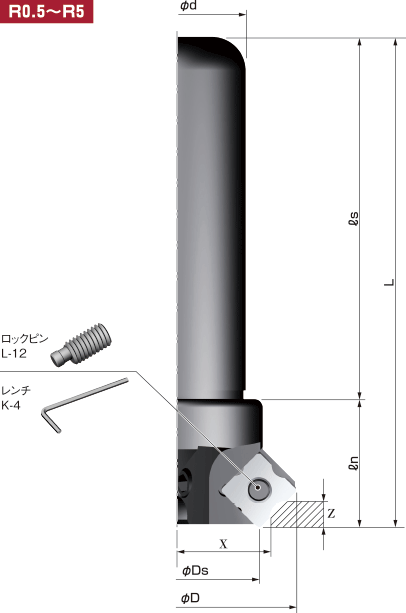 NK32-40R-3 | 製品情報 | NICECUT 富士元工業