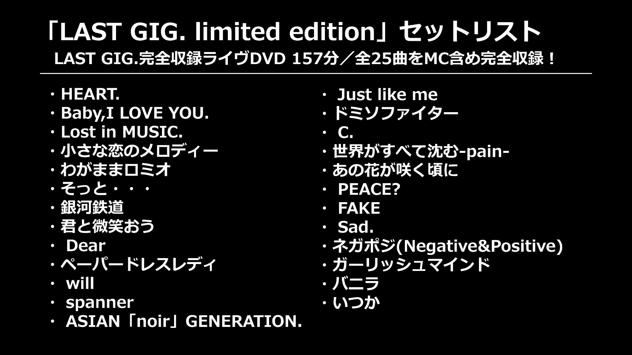 DAY1】Waive 解散直前ライブ特集『LAST GIG.limited edition』『GIGS