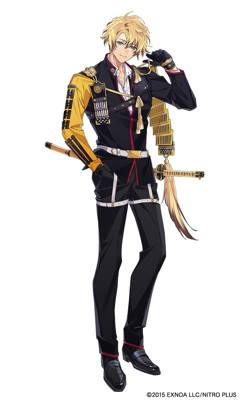 追記】『刀剣乱舞』新刀剣男士・太刀「古備前信房」の全身ビジュアル