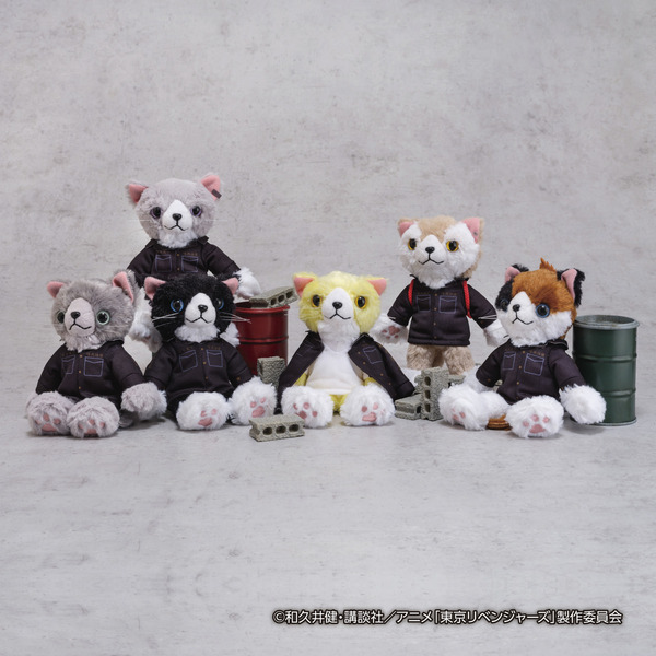 東リベ」ネコ化した“東京りべんにゃーず”が超キュート！セブンネット