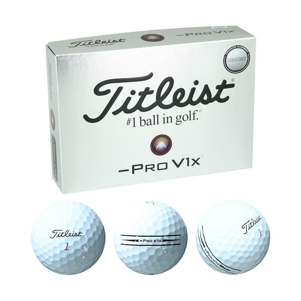 タイトリスト Titleist Pro V1x ボール イエロー 1ダース 2025