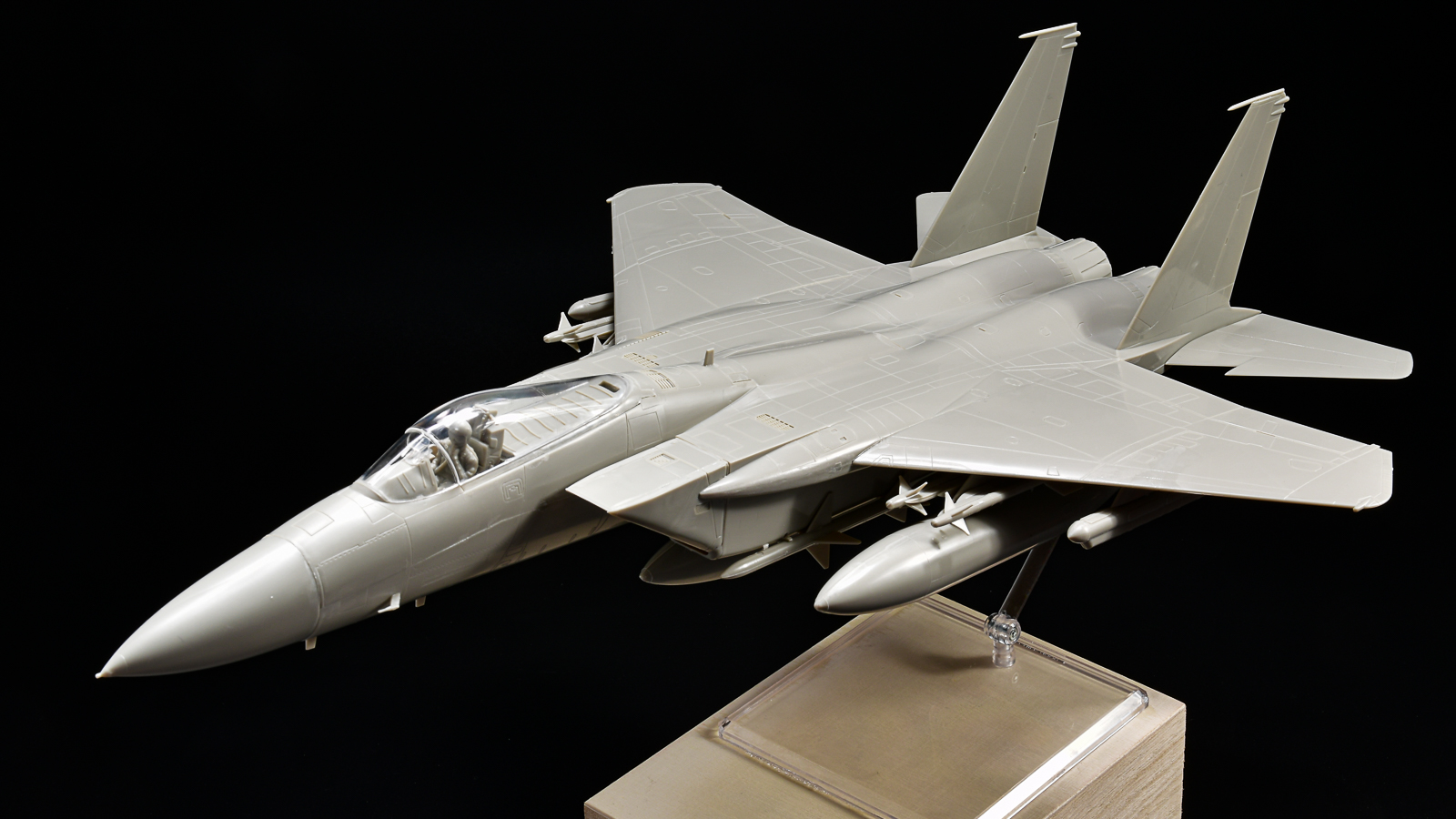 ベテランのスッピンが見てみたい！「タミヤ 1/48 航空自衛隊F-15J