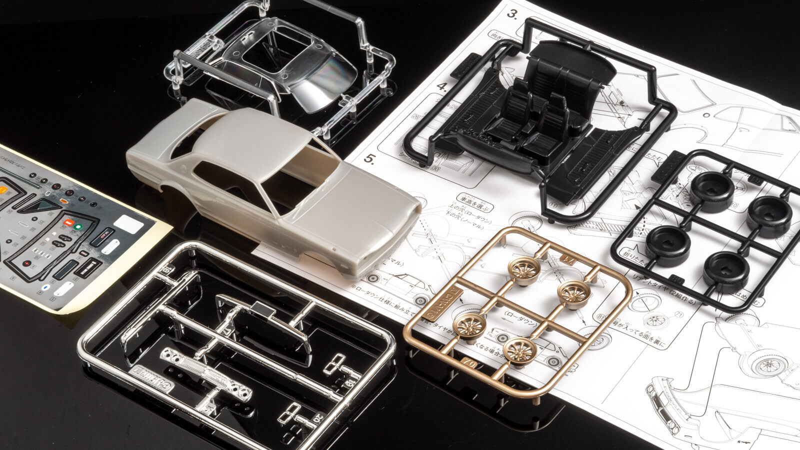 ハコスカのプラモで感じるサファリの風／アオシマ スカイライン 2000GT