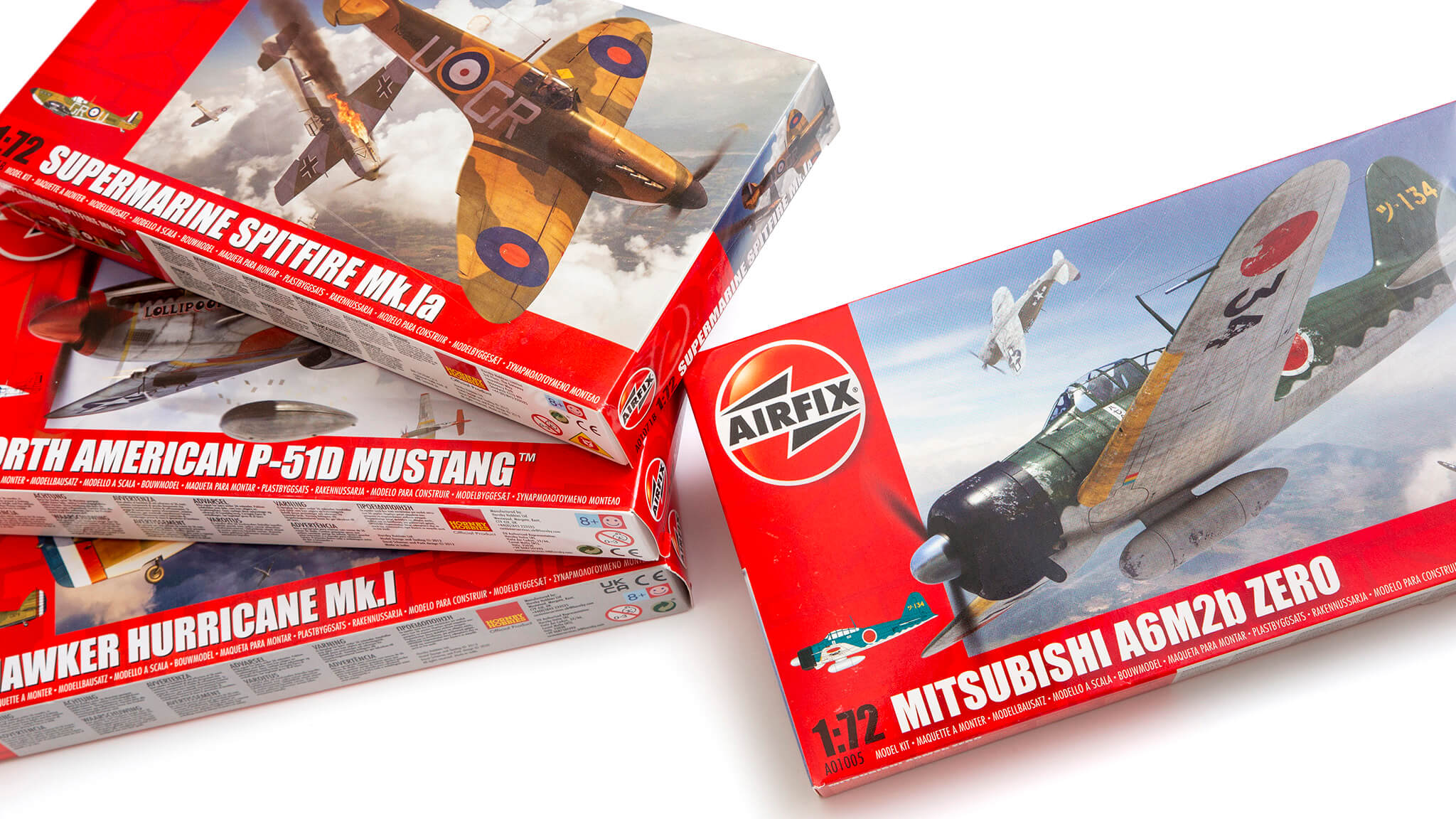 おどろく味付け！ 英国生まれのポップな零戦／エアフィックス1:72