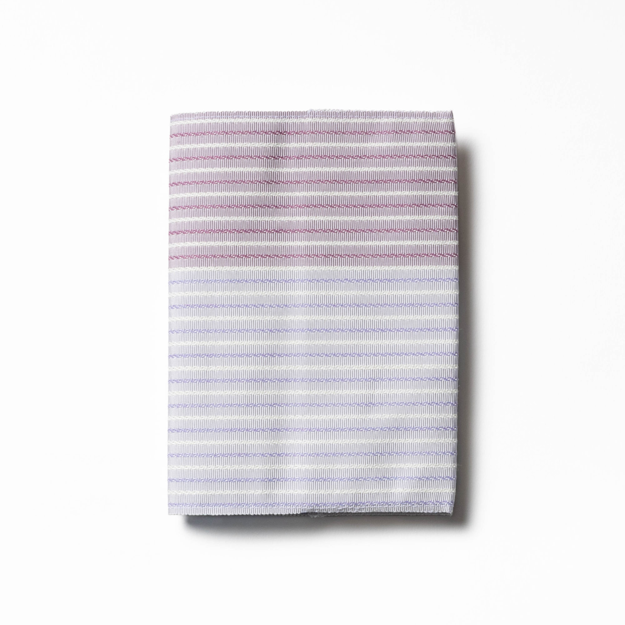 ブックカバー〈麻絹/薄藤〉｜西村織物 オンラインショップ｜博多帯