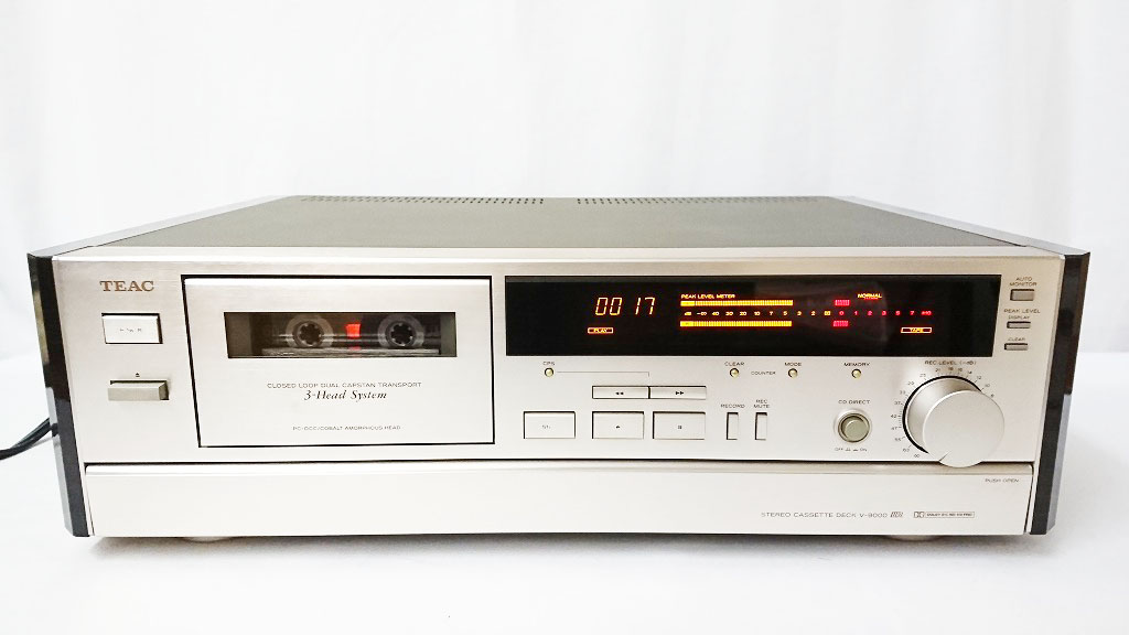 TEAC V-9000の修理・オーバーホール | スーパーカセッターズ