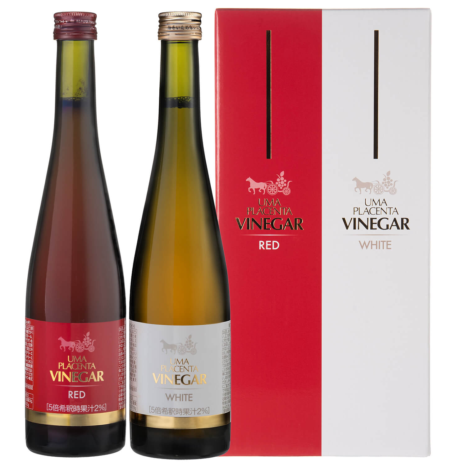 ウマプラセンタグロー シャンプーセット（レッド）400ml | 馬