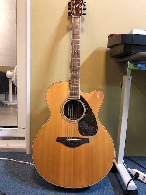 生徒さんのアコギ紹介 YAMAHA FJX905SC | 【京都・烏丸】西川ギター