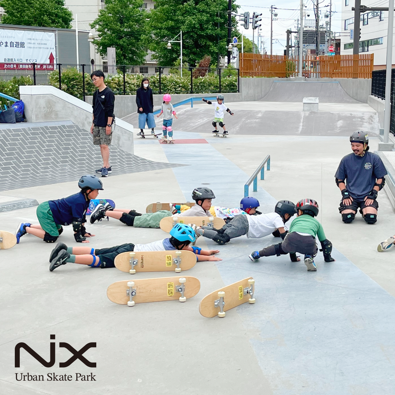 6/9（日）「スケートボード初心者体験会＠NiX Urban Skate Park」 を