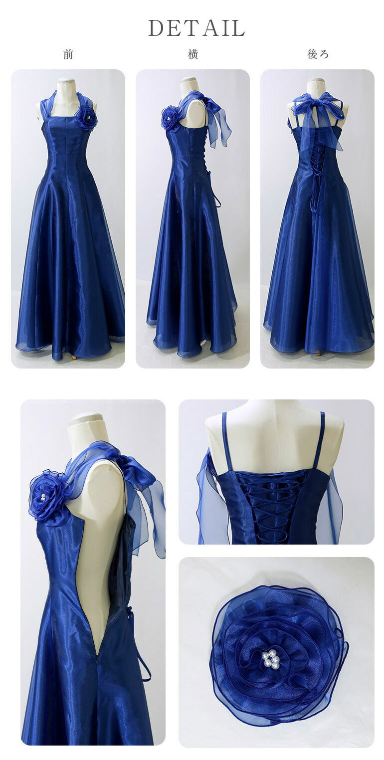 演奏会用ドレス 薔薇柄シャンタン カラードレス op3563 – non prestage