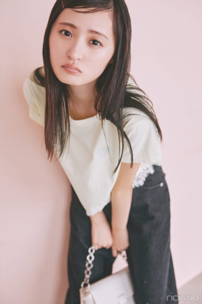 遠藤さくら】7月19日は「裾レースつきTシャツ」【毎日更新・さくちゃん