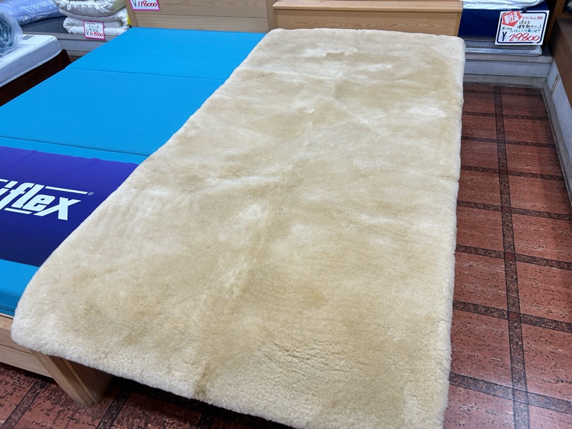 マスダ製 高密度ムートンシーツ(毛足25mm） - 【浜松】13,200円で