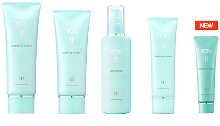 本日発売！とても敏感なお肌のための「ノブ Ⅱシリーズ」が