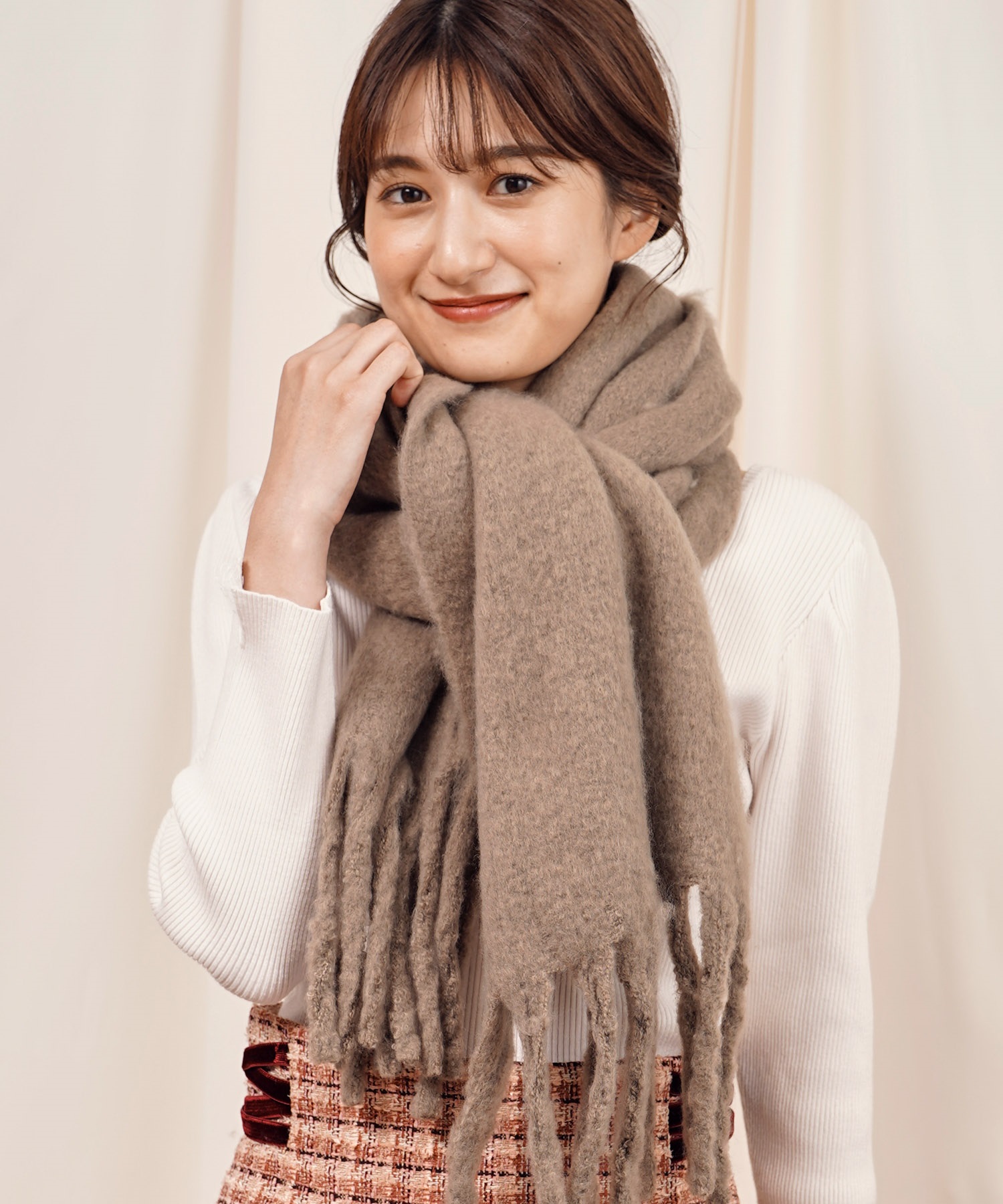 ビッグフリンジストール | ストール・マフラー | NOELA OFFICIAL WEB STORE