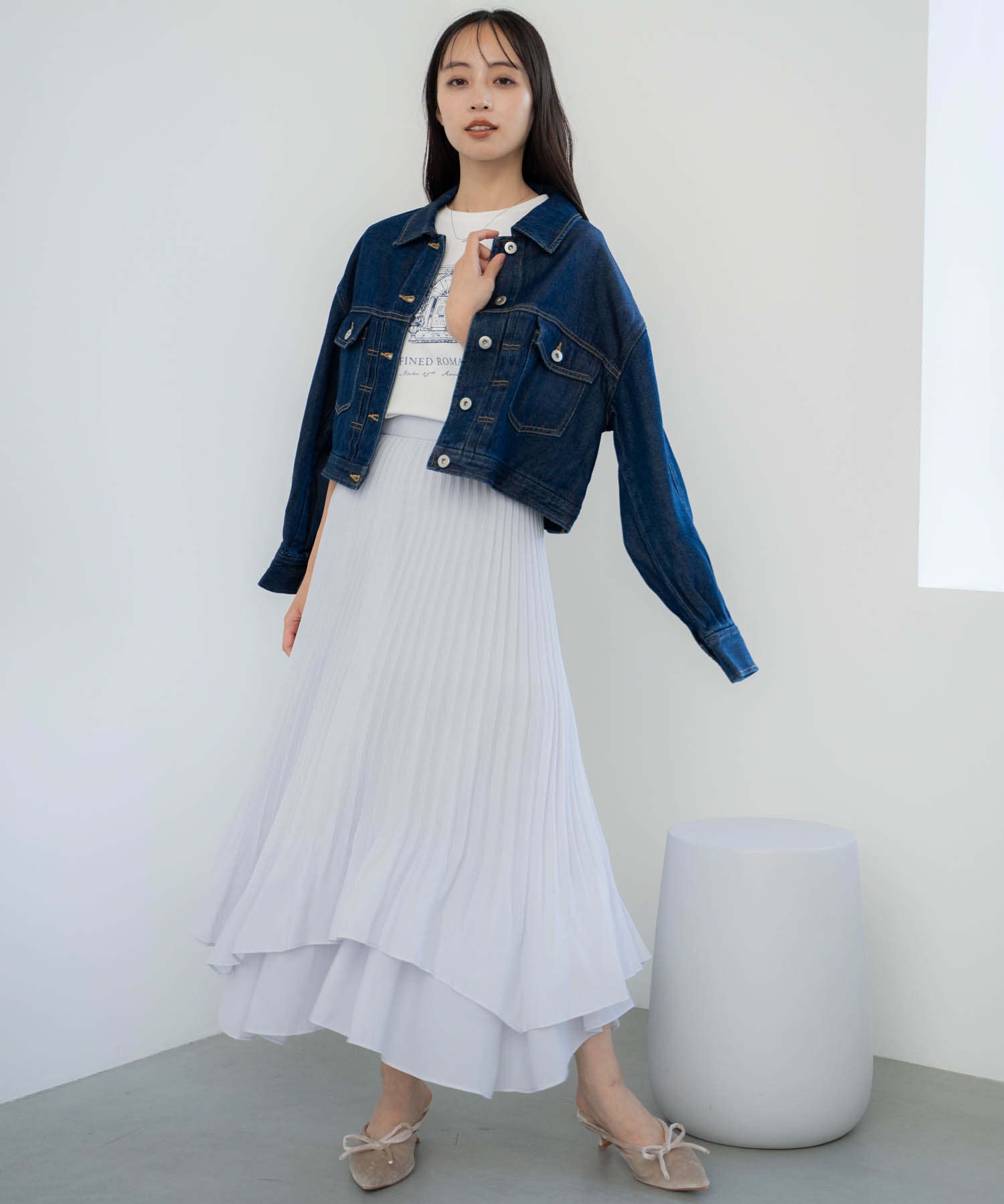 ティアードシャイニースカート | フレアスカート | NOELA OFFICIAL WEB