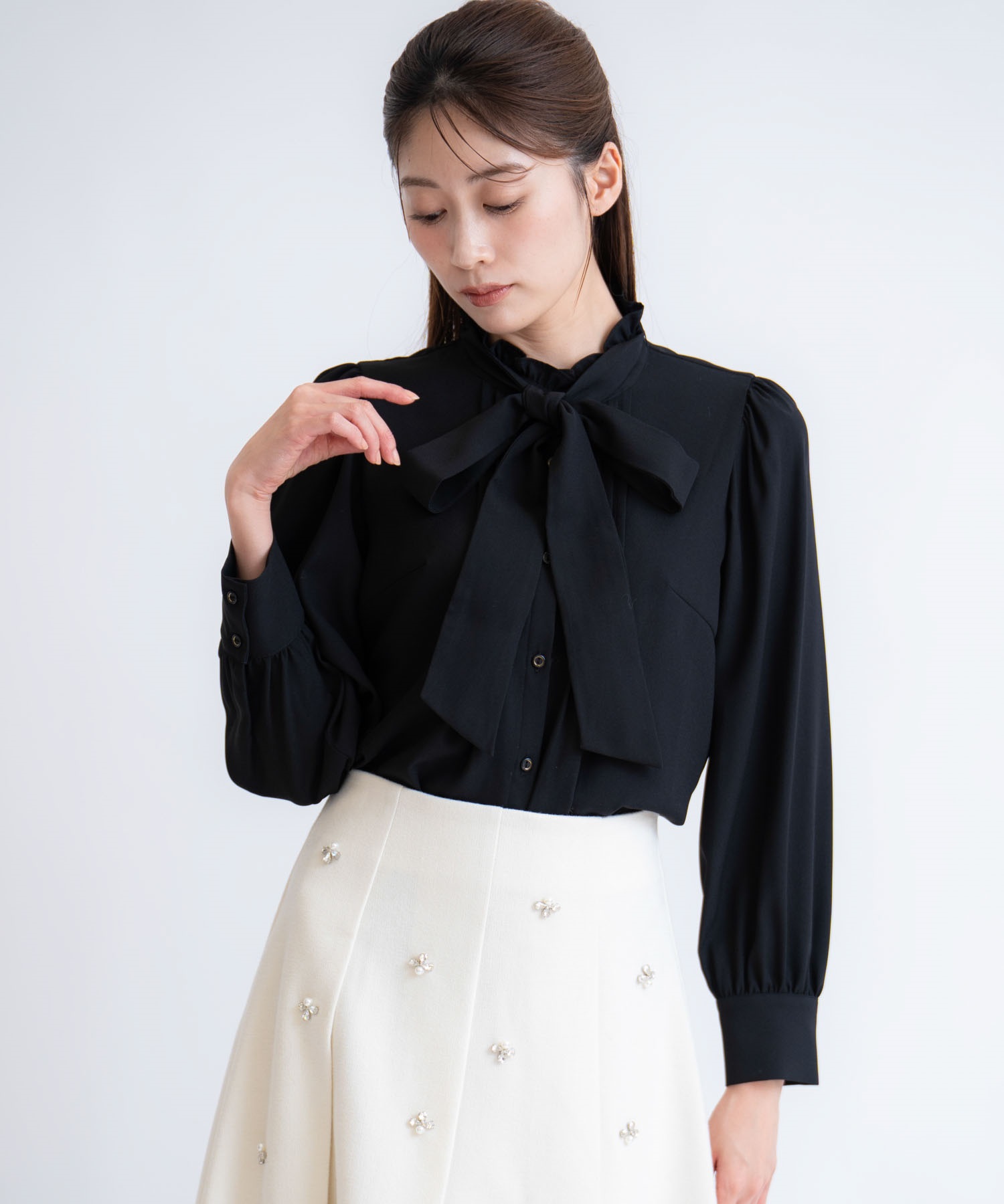 2WAYボウタイブラウス | シャツ・ブラウス | NOELA OFFICIAL WEB STORE