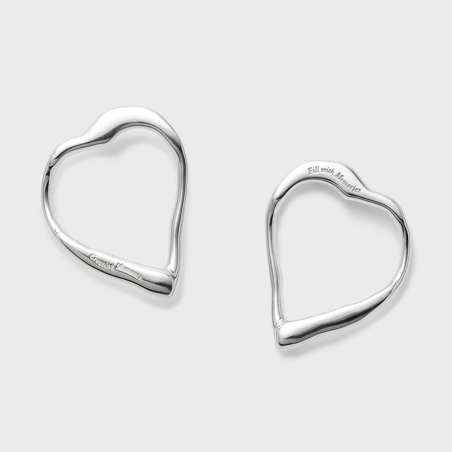 SAORIさんご着用】シルバーハートピアス｜ピアス｜ノジェス 公式