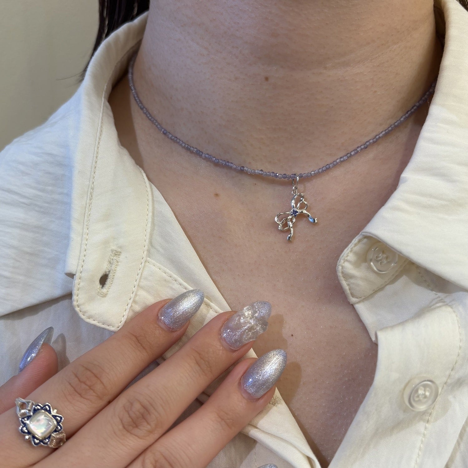 25th Limited】シルバータンザナイトチャーム｜ネックレスチャーム