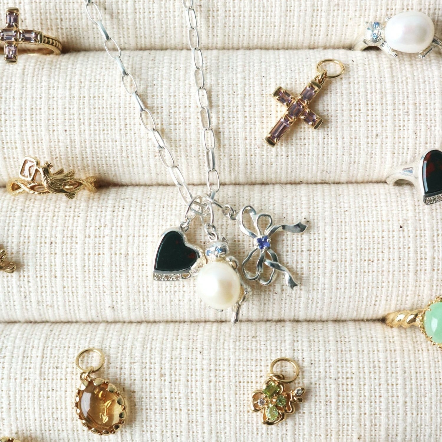 25th Limited】シルバータンザナイトチャーム｜ネックレスチャーム