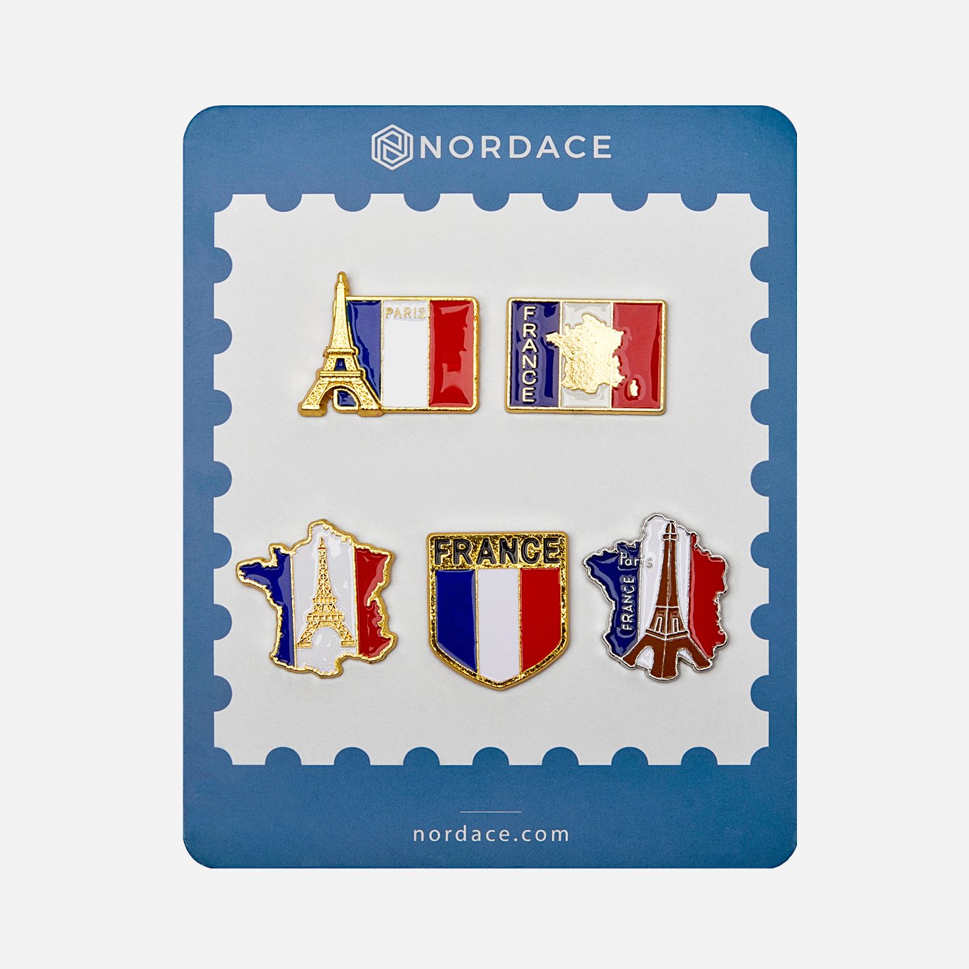 Nordace フランスピンバッジセット