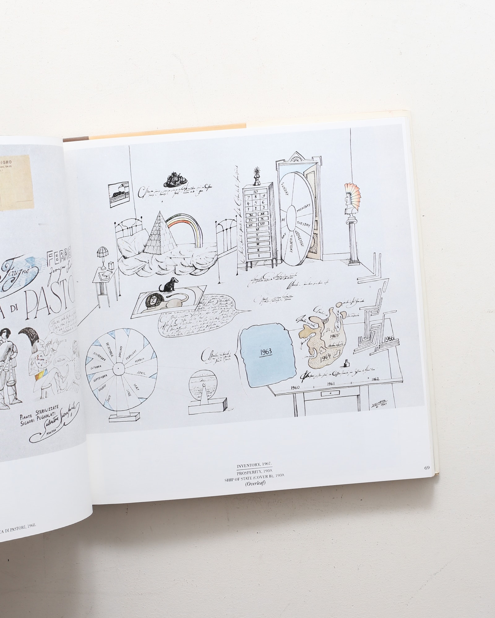 Saul Steinberg | ソール・スタインバーグ | nostos books ノストス