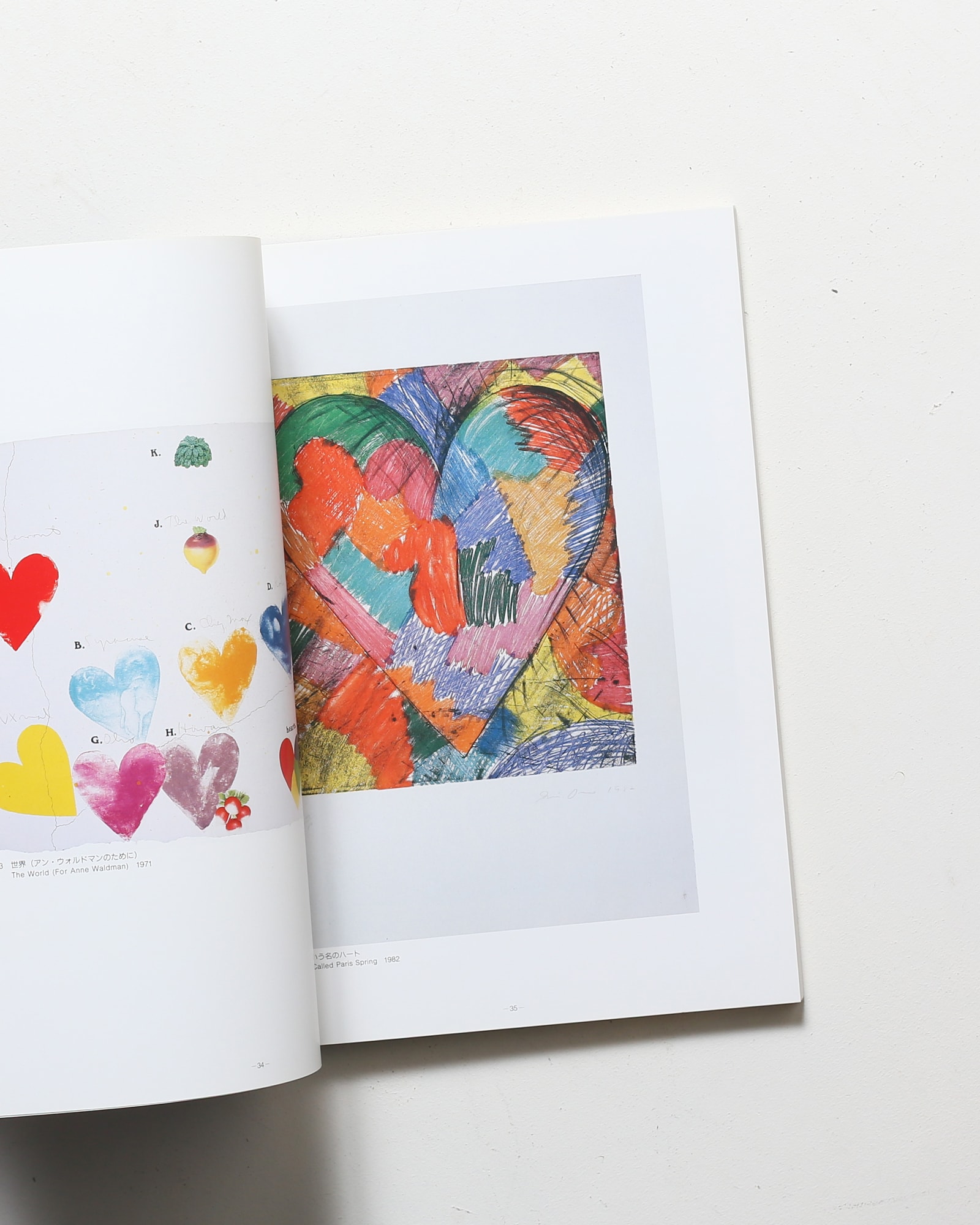 Jim DIne ジム・ダイン展 1990-1991 | nostos books ノストスブックス