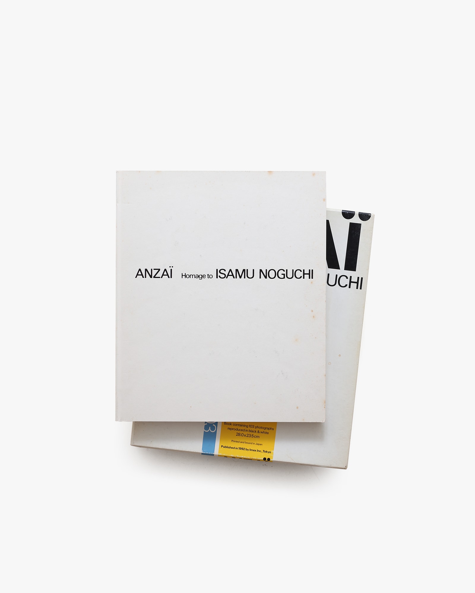 Anzai: Homage to Isamu Noguchi | 安斎重男 | nostos books ノストス