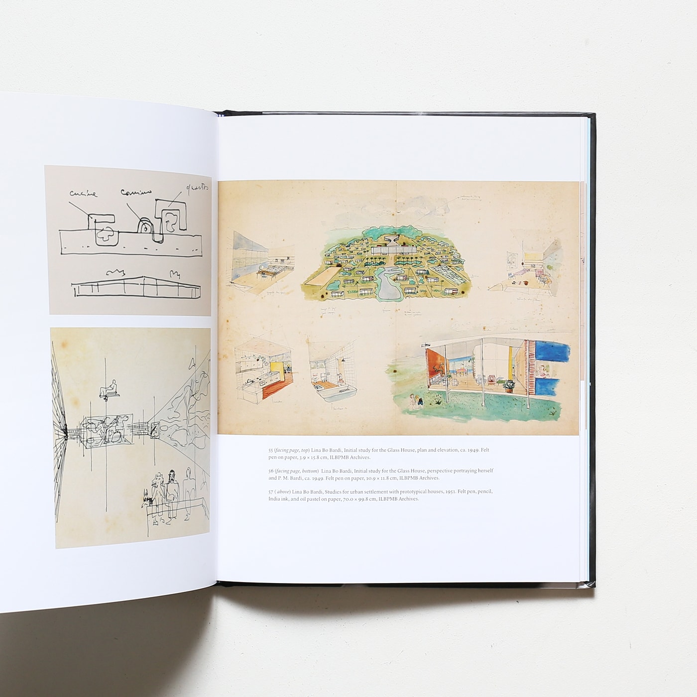 Lina Bo Bardi, Drawings | リナ・ボ・バルディ | nostos books ノスト