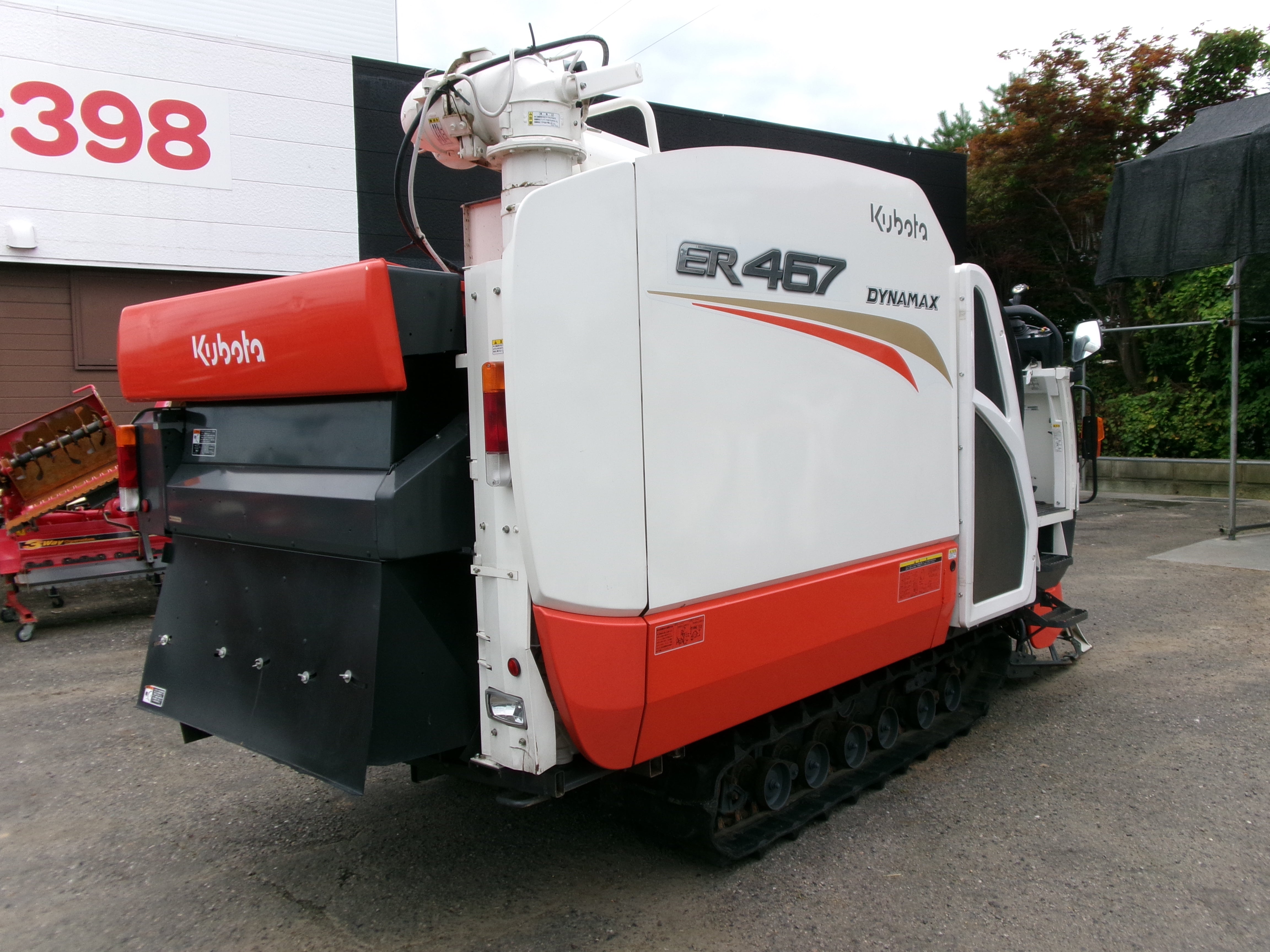 クボタ 中古 コンバイン 4条 67馬力 4PC 494時間 ER467 SD4MW – 農キング