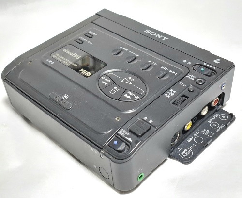 SONY GV-A100＆I O DATA GV-USB2/HQ ポータブルHi8ビデオレコーダー