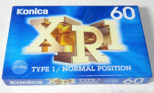 記録媒体 ＞ カセットテープ ＞ Konica XR1 TypeI 60分 カセットテープ