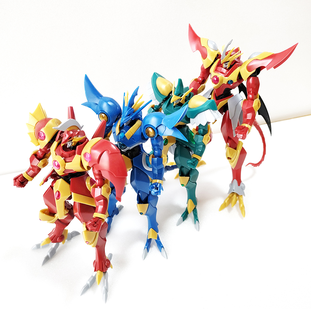 MODEROID 合体魔神 レイアース キットレビュー | no model blog