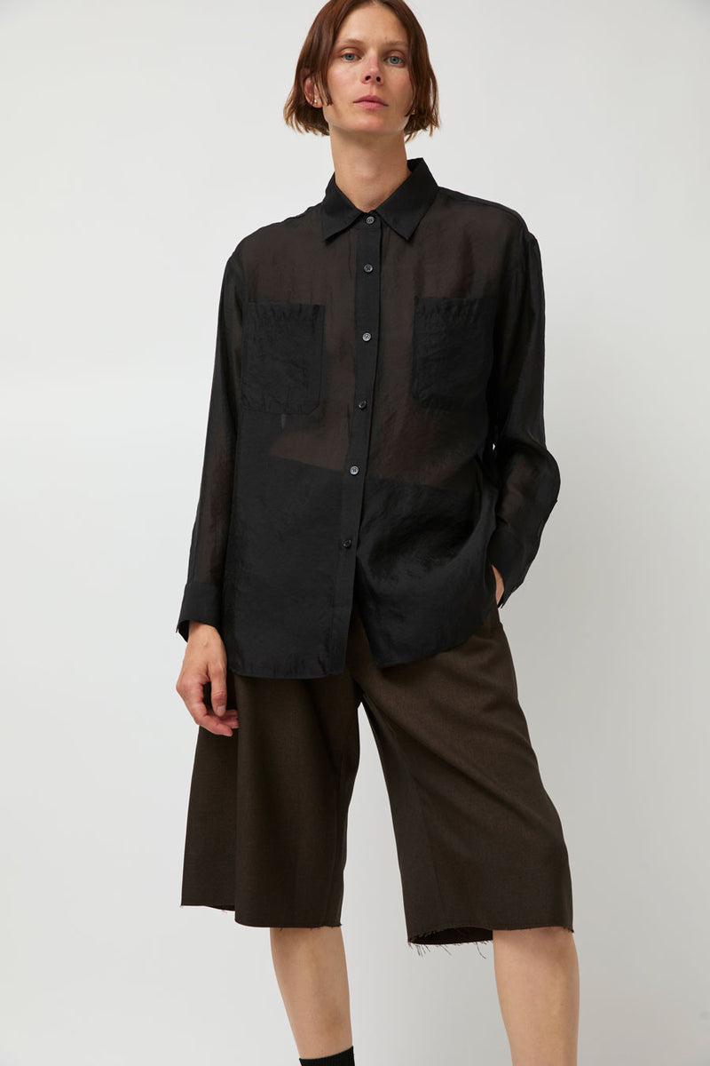 No.6 Ilya Shirt in Black – No.6 Store