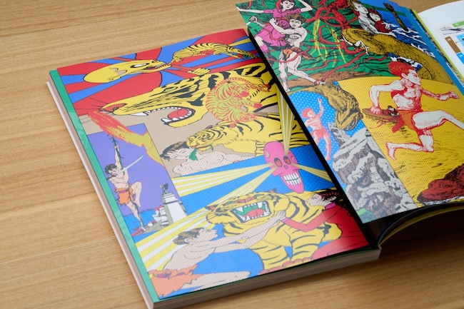 急逝した田名網敬一のアートブック刊行記念展「おもしろブックWORLD