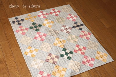 パッチワークベビーキルト - 楽しむキルトノート2