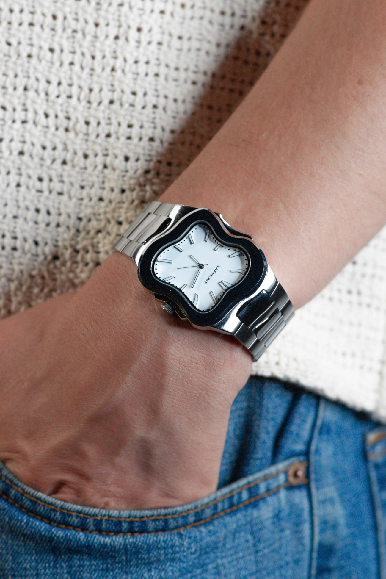 Laphont ラフォン FW25 ARGONAUT WATCH / SIL WHT BLK - NUBIAN ヌビアン